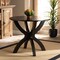 Baxton Studio Tilde Dark Brown Finished 35-Inch-Wide Round Wood Dining Table 169-10902 - alternate 7